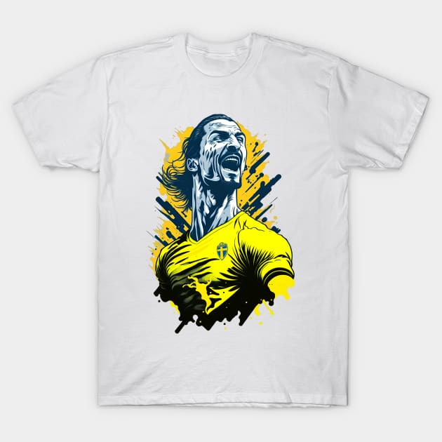 Zlatan Ibrahimovic splash art